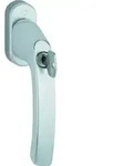 HOPPE Fenstergriff Li&egrave;ge 0540S/U26 100NM, abschlie&szlig;bar, oval,7/32,F1 Farbton: