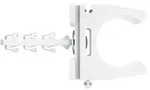 fischer Steckfix plus Rohrclip SF plus RC IEC 16; mit Steckd&uuml;bel Spannbereich: 15 -