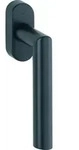 HOPPE Fenstergriff Amsterdam E0400/U30, Standard, oval,Vierkant 7/37, schwarz...