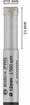 Bosch PRO Ceramic dry Bohrer, 12 x 33 x 13 mm Durchmesser (D) mm: 12|Arbeitsl&auml;nge