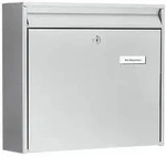 Burg W&auml;chter Briefkasten Mail 5877 Farbe: silber