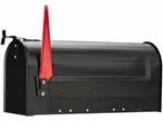 Briefkasten BURG-W&Auml;CHTER U.S. Mailbox Farbe: Schwarz