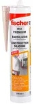 Fischer Premium Bausilicon DBSA Farbe: transparent