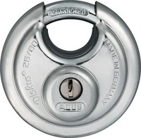 ABUS 10081692-01, ABUS Vorh&auml;ngeschloss Diskus 26 Schlie&szlig;ung: