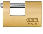 ABUS Vorh&auml;ngeschloss Monobloc 82 Schlie&szlig;ung: verschiedenschlie&szlig;end|Gr&ouml;&szlig;e: 82/90