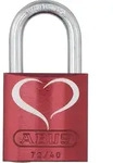ABUS Vorh&auml;ngeschloss 72/40 Love Lock Farbe: Herz
