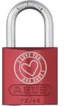 ABUS Vorh&auml;ngeschloss 72/40 Love Lock Farbe: I Love You