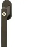 ABUS Fenstergriff abschlie&szlig;bar FG110 Farbe: Braun