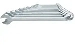 Ring-Maulschl&uuml;ssel-Satz, gekr&ouml;pft Anzahl: 12-teilig|Gr&ouml;&szlig;en: 10-32 mm