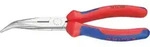 KNIPEX Storchschnabelzange poliert gebogen mit Mehrkomponenten-Griffen 200mm