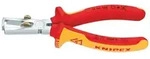KNIPEX Abisolierzange VDE mit Mehrkomponenten-Griffen 160mm qmm