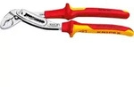 KNIPEX Wasserpumpenzange Alligator mit Mehrkomponenten-Griffen VDE 250mm