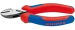 KNIPEX Kompakt-Seitenschneider poliert mit Kunststoff-Griffen 160mm