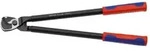 KNIPEX Kabelschere mit Mehrkomponenten-Griffen 500mm