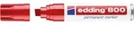 Permanentmarker 800 Farbe: rot