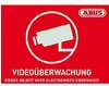 ABUS Security Center Warnaufkleber ABUS "Videoüberwachung "