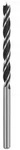 Bosch Holzspiralbohrer Standard, 4 x 43 x 75 mm, d 4 mm Durchmesser (D) mm: 4.00