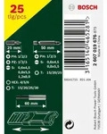 Bosch Mini-X-Line-Schrauberbit-Set, 25-teilig Mini-X-Line-Set: