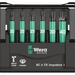 WERA Bit-Satz Bit-Check 6 TX Impaktor 1