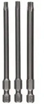 Bosch Schrauberbit-Set Extra-Hart, 3-teilig, T20, T25, T30, 89 mm Abmessung: