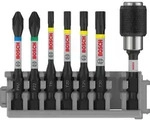 Bosch PRO Impact Set mit Quick Change-Bithalter und Pick and Click-Eins&auml;tzen, 7-tlg.