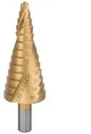 Bosch Stufenbohrer HSS-TiN, 6 - 30 mm, 10 mm, 93,5 mm, 13 Stufen Ausf&uuml;hrung-HSS-TiN: