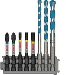 Bosch PRO Impact Set mit Multi Construction Bohrern und Pick and Click-Index, 8-tlg.