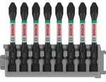 Bosch PRO Pozidriv Impact Bit, PZ2, 55 mm, 8-tlg. Paketinhalt: 8-tlg.
