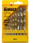 Metallbohrer-Set DEWALT 10-tlg. HSS-G