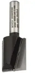 Bosch PRO Nutfr&auml;ser, zweischneidig, &Oslash; 20 x L 24,6, Schaft 8 mm Durchmesser (D): 20