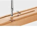 Festool Nutfr&auml;ser HW S8 D5/12 NL: 12.00 mm