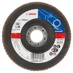 Bosch F&auml;cherschleifscheibe X551 Expert for Metal, gewinkelt, 125 mm, 60, Glasgewebe