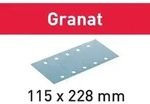 Festool Schleifstreifen Granat STF 115X228 P180 GR/100 K&ouml;rnung: P180