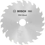 Bosch PRO Wood Kreiss&auml;geblatt, 190 x 2.6 x 30 mm Z&auml;hnezahl: 24|Au&szlig;endurchmesser