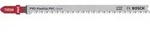 Bosch PRO Plastics PVC clean T302H Stichs&auml;geblatt, 132 mm, 3-tlg. Paketinhalt:
