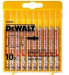 Stichs&auml;gebl&auml;tter-Set DEWALT 10-tlg. Metall