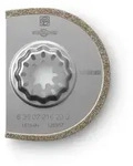 FEIN Diamant-S&auml;geblatt, &Oslash; 75 mm, VE 5 St, Aufnahme SL, Schnittbreite ca. 1,2 mm.