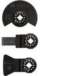 Bosch Starlock Starter-Set Flie&szlig;en, 3-teilig, f&uuml;r Multifunktionsger&auml;te