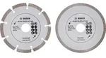 Bosch Diamanttrennscheibe f&uuml;r Fliesen und Baumaterial, Durchmesser: 125 mm, 2er-Pack