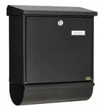 Briefkasten BURG-W&Auml;CHTER COMFORT-SET 91300 Farbe: Schwarz
