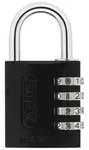 ABUS Zahlenschloss 145 Farbe: Schwarz|Gr&ouml;&szlig;e: 145/40