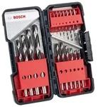 Bosch HSS-Spiralbohrer-Set, PointTeQ, 18-tlg., ToughBox, 1&ndash;10 mm Paketinhalt:
