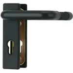 ABUS T&uuml;rgriff KFG Garniturart: Dr&uuml;ckergarnitur (Griff/Griff)|Schild/Rosette: