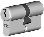 BKS Profil-Doppelzylinder 8812, Not+Gefahrenfunktion, 5-stiftig, 3 Schl&uuml;ssel,