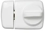 ABUS T&uuml;r-Zusatzschloss 7510 VdS (Metall) Farbe: Wei&szlig;