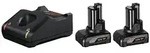 Bosch Starter-Set 2 x 12V6.0Ah + GAL12V-40 Betriebsart: Akkupack|Art des Zubeh&ouml;rs: 2