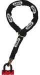 ABUS Schloss-Ketten-Kombi Granit Power XS 67/105HB50 red 10KS120 black loop