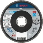 Bosch PRO X571 X-Lock F&auml;cherschleifscheibe, 125 mm, G60 K&ouml;rnung: 60