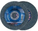 POLIFAN-F&auml;cherschleifscheibe Z SGP CURVE STEELOX Kehlnahtbreite: > 8 mm