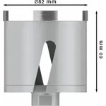 Bosch PRO Socket Core Cutter dry, 82 x 60 mm, M16-Gewinde Durchmesser mm: 82